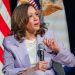 Harris set to blame Trump for fall of Roe to mark anniversary