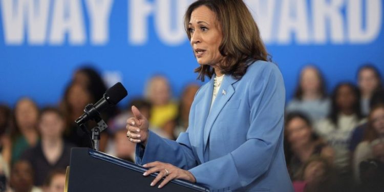 Harris vows Biden-era healthcare programs will get bigger if she’s elected