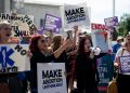 Most women oppose leaving abortion laws to the states, across party lines: poll