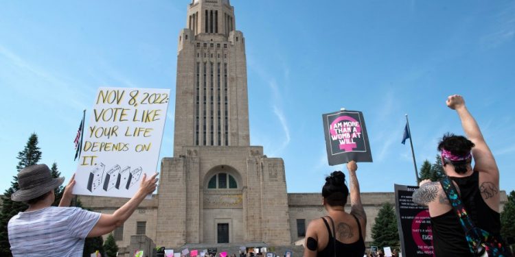 Nebraska ballot will include competing measures to expand or limit abortion rights, top court rules