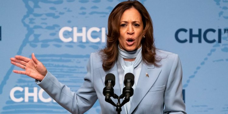 Harris calls for ending filibuster for abortion rights