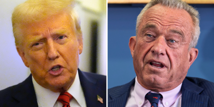 Fewer than half in new poll trust Trump, RFK Jr. to make right recommendations on health issues