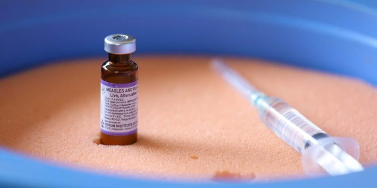 Measles booster may be an option for some vaccinated adults