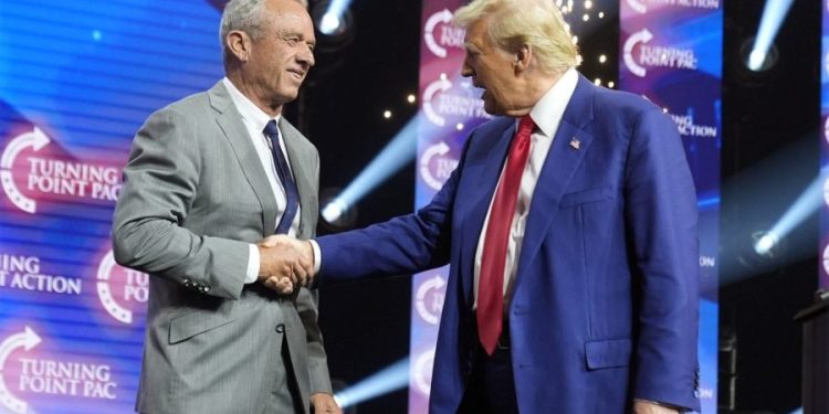 RFK Jr. says Trump ‘lost 30 pounds’ even with all the ‘crap that he eats’