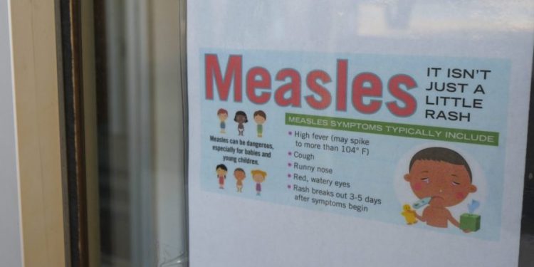 Measles outbreak in Texas climbs to more than 600 cases
