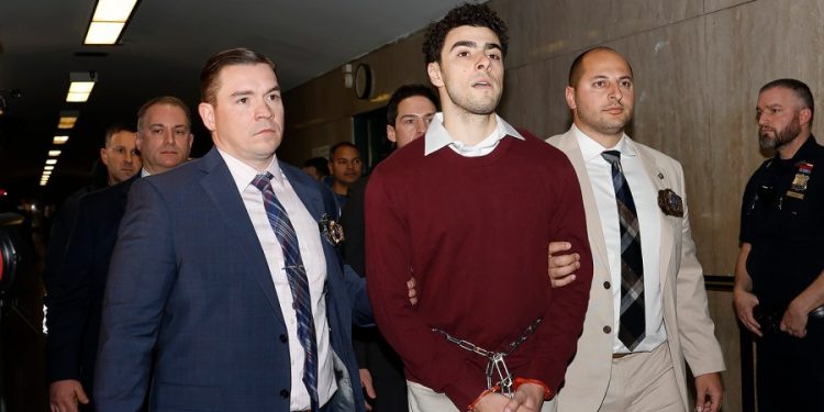 Mangione pleads not guilty in insurance executive’s slaying