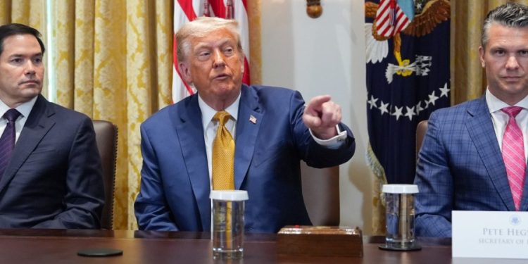 Trump floats 200 percent tariffs on pharma imports ‘very soon’