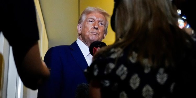 Trump suggests changes to childhood vaccine schedule ‘based on what I feel’