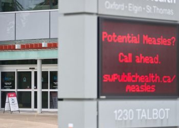 Canada loses its measles elimination status, and the US is close behind