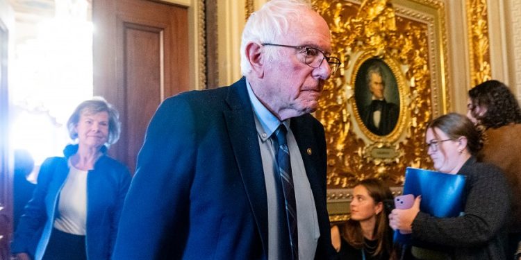 Sanders on shutdown vote: ‘A very bad night’