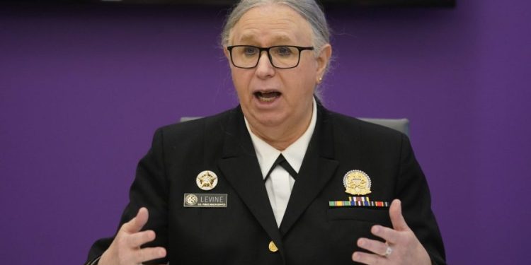 HHS changes transgender former official Rachel Levine’s name on portrait