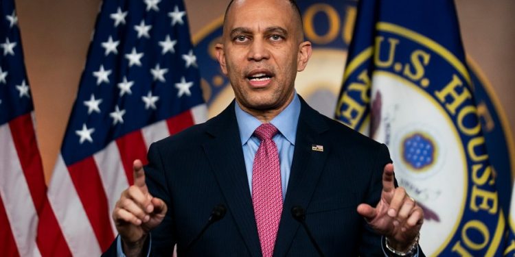 Jeffries: Trump State of the Union ‘riddled with dirty rotten lies’